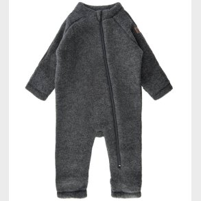 Mikk-Line K�redragt - Uld - Koksgr�meleret