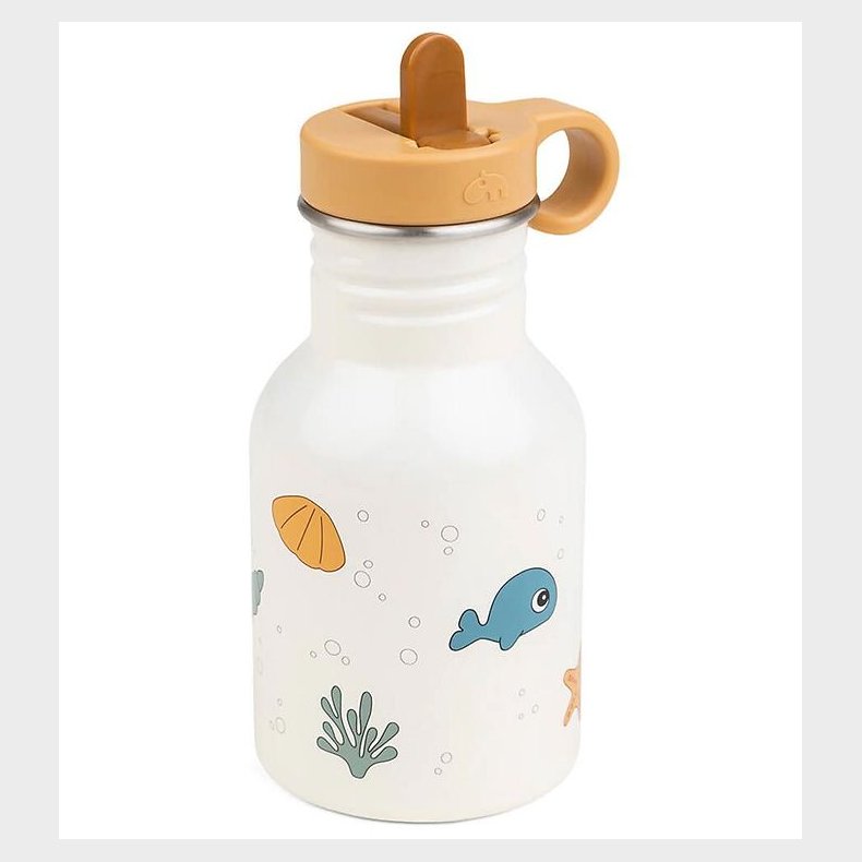 Done By Deer Drikkedunk - 350 ml - Sea Friends - Beige