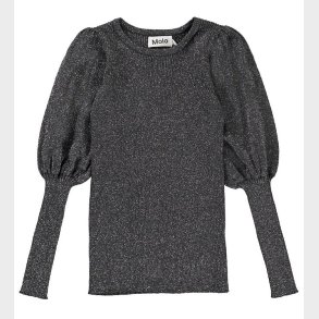 Molo Bluse - Strik - Glenda - Space Grey