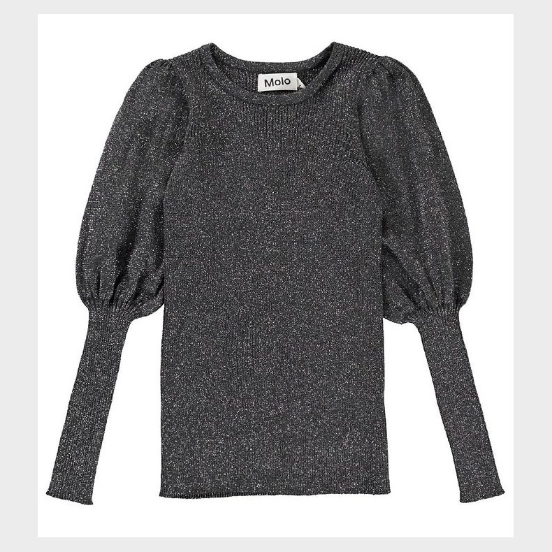 Molo Bluse - Strik - Glenda - Space Grey