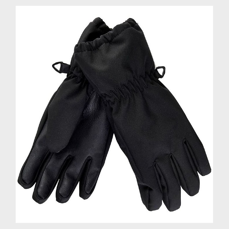 Mikk-Line Handsker m. Fleece - Softshell - Sort
