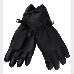 Mikk-Line Handsker m. Fleece - Softshell - Sort