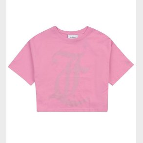 Juicy Couture T-shirt - Cropped - Fuchsia Pink