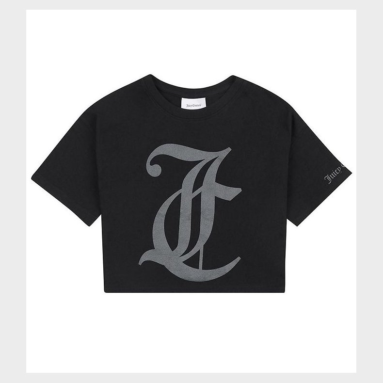 Juicy Couture T-shirt - Cropped - Black