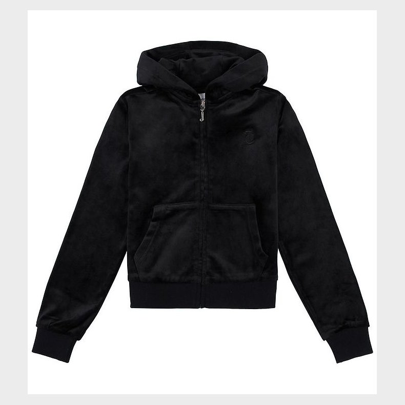 Juicy Couture Cardigan - Velour - Jet Black