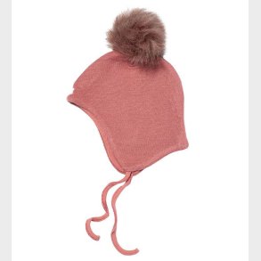 Racing Kids Hue - Uld/Bomuld - Old Rose m. Kvast