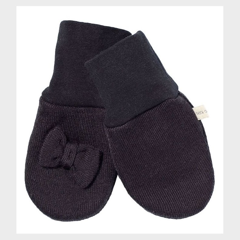 Racing Kids Luffer - Uld/Bomuld - 2-lags - Sort