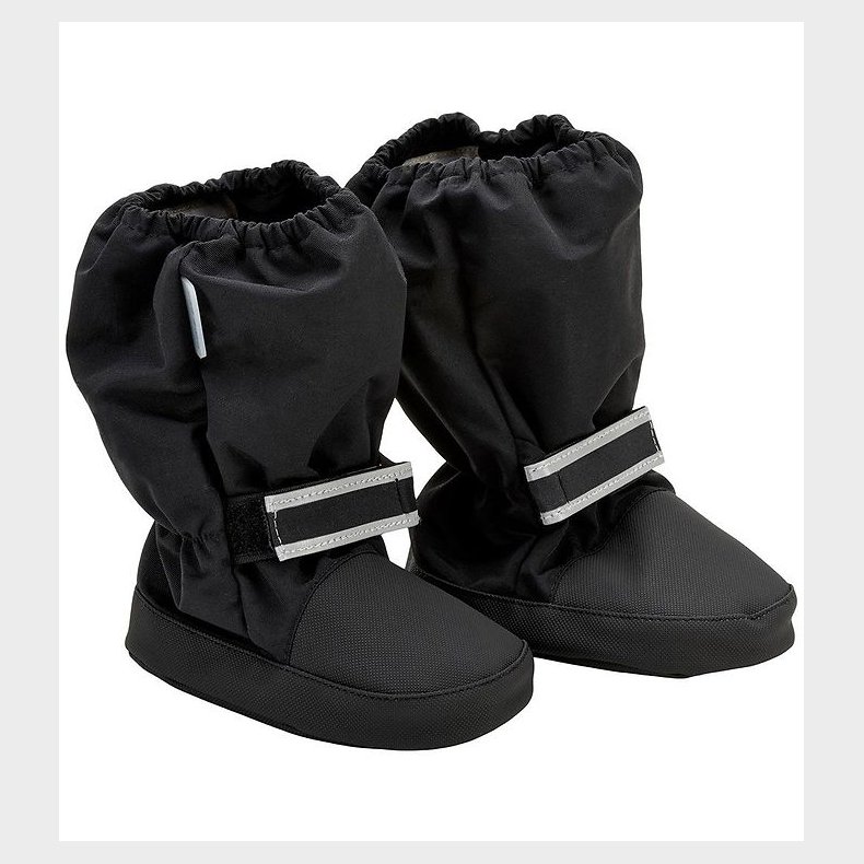 Mikk-Line Overtrkssko - Sort