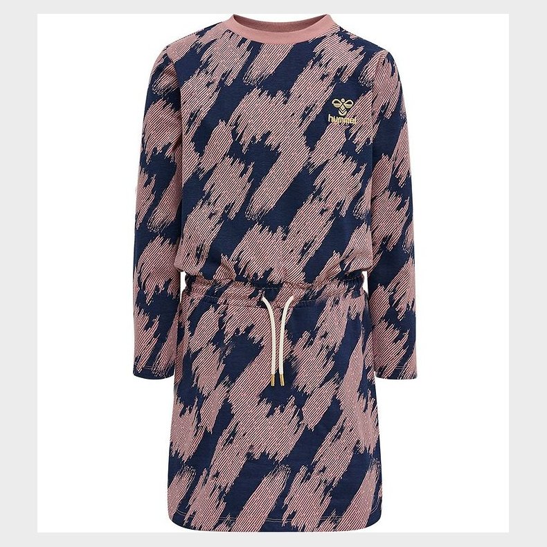 Hummel Kjole - hmlEmerson - Black Iris/Rosa