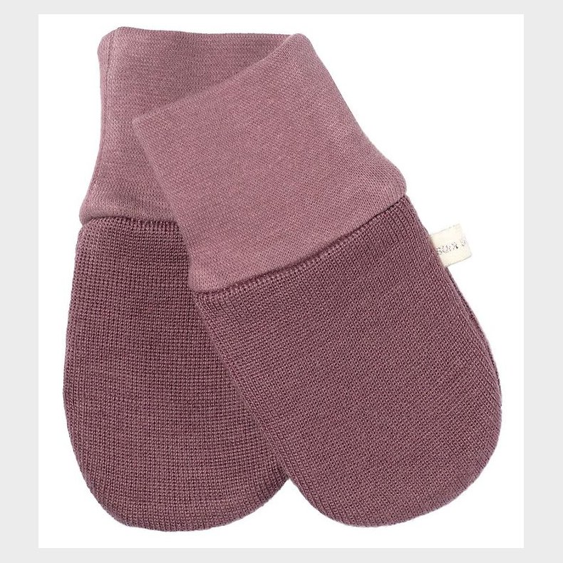 Racing Kids Luffer - Uld/Bomuld - 2-lags - Dusty Purple