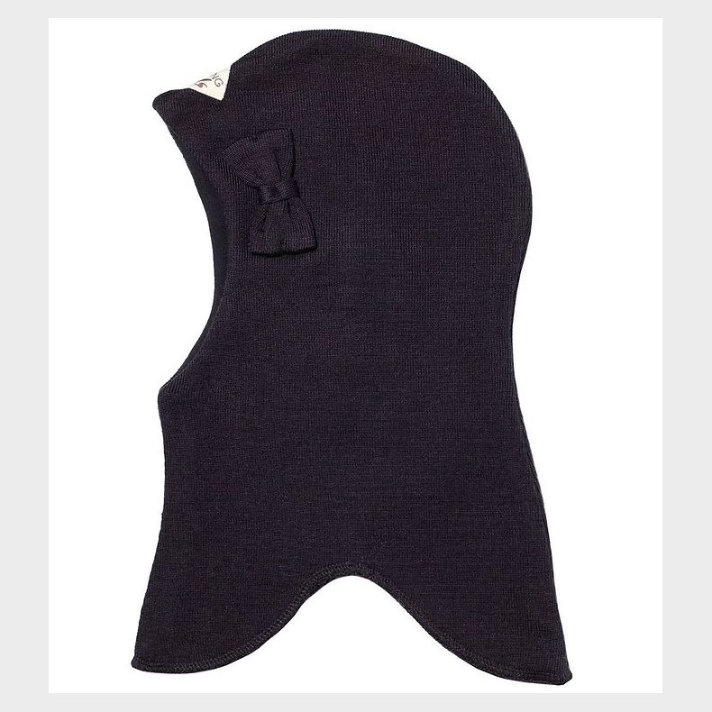 Racing Kids Elefanthue - Uld/Bomuld - 2-lags - Sort