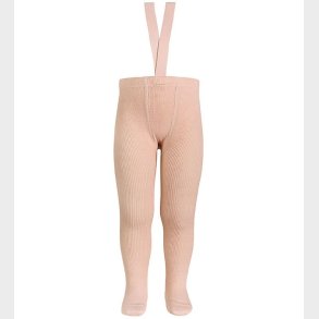 Condor Strmpebukser m. Seler - Uld - Pudderrosa