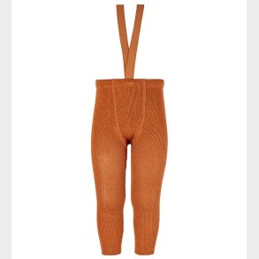 Condor Leggings m. Seler - Uld/Akryl - Okker