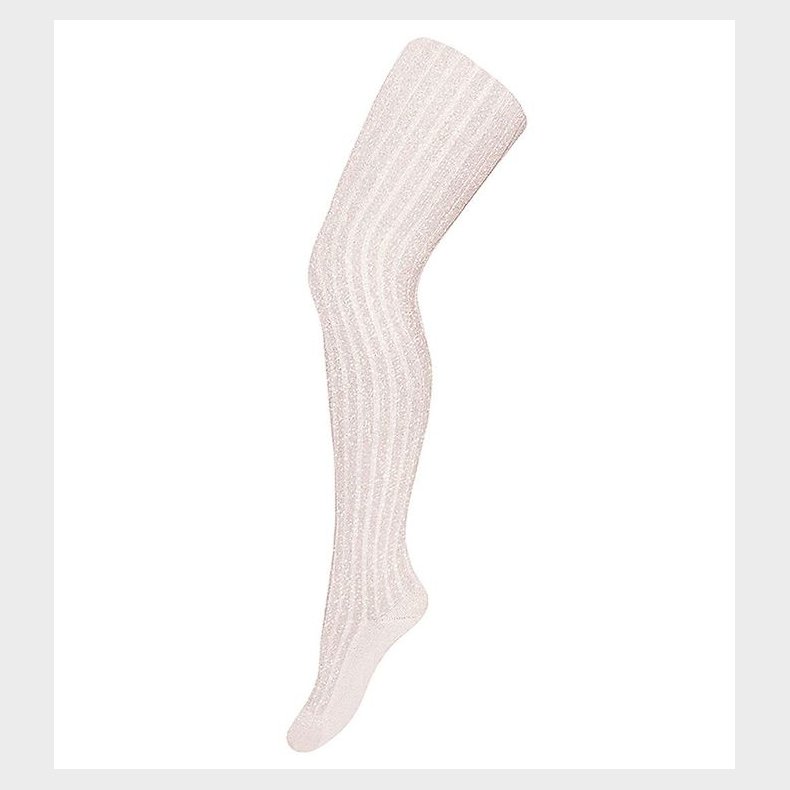 Condor Strmpebukser - Viskose - Rib - Beige m. Glimmer