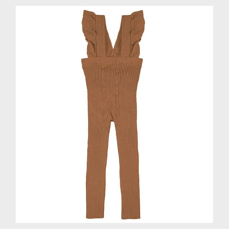 Condor Leggings m. Seler - Rib - Canela