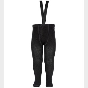 Condor Strmpebukser m. Seler - Uld - Sort