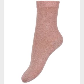 Condor Str�mper - Viskose - Rosa m. Glimmer