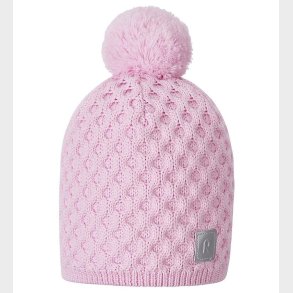 Reima Hue m. Fleece - Uld/Polyester - Nyksund - Pale Rose m. Pom