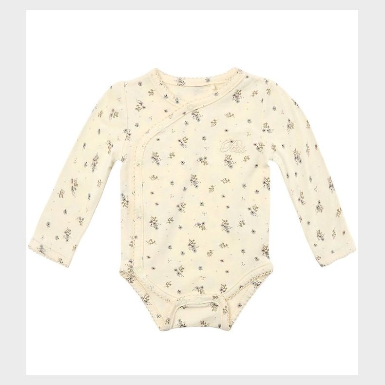 Petit by Sofie Schnoor Sl-om Body l/ - Antique White m. Blomst
