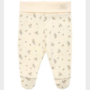 Petit by Sofie Schnoor Bukser m. Fdder - Antique White m. Bloms