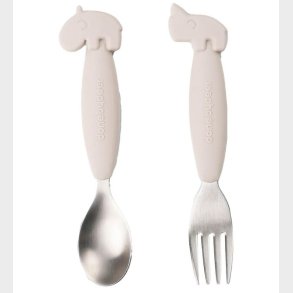 Done By Deer Bestikst - 2-Pak - Sand