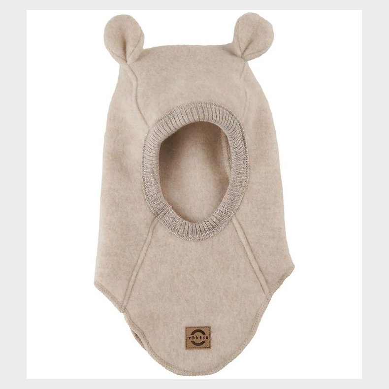 Mikk-Line Elefanthue - Uld - Melange Offwhite m. rer