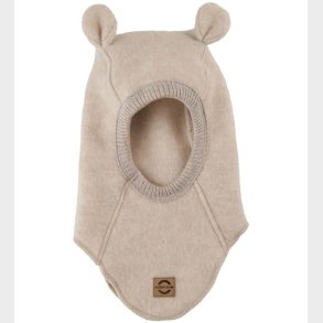 Mikk-Line Elefanthue - Uld - Melange Offwhite m. rer