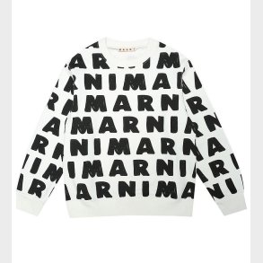 Marni Sweatshirt - Hvid m. Sort