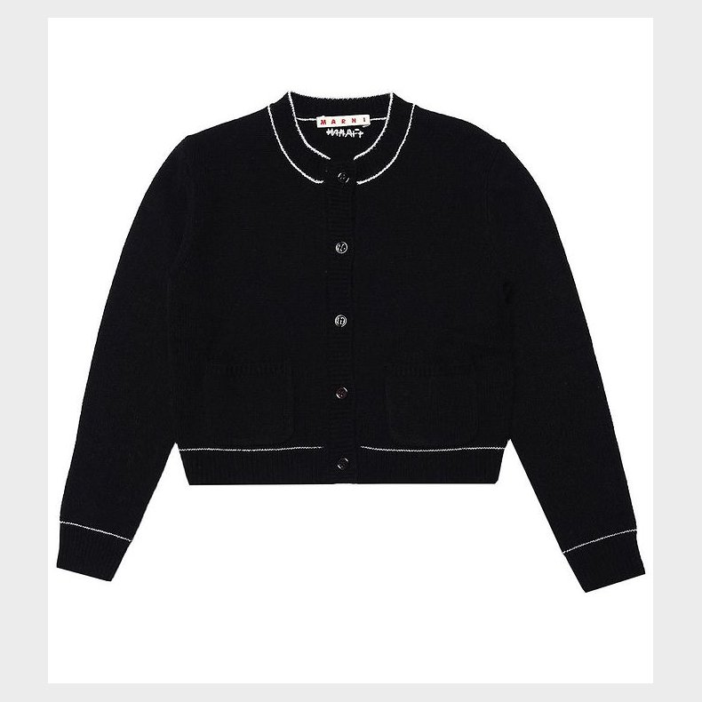 Marni Cardigan - Uld - Sort