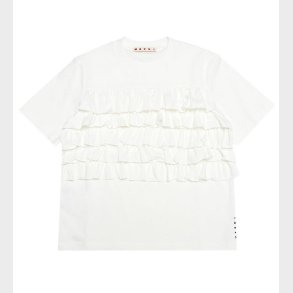 Marni T-shirt - Hvid m. Flser