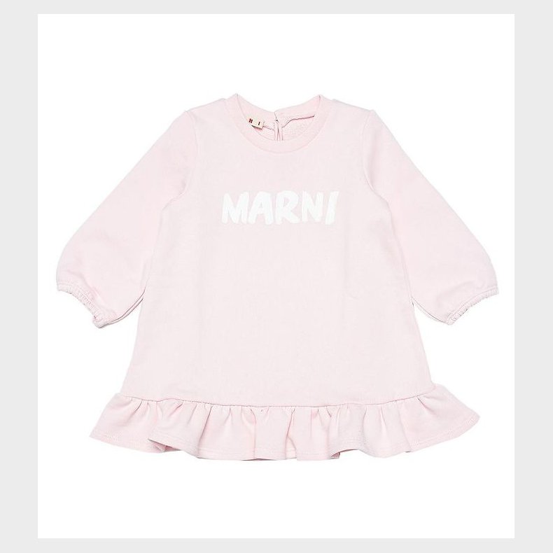 Marni Sweatkjole - Rosa m. Hvid