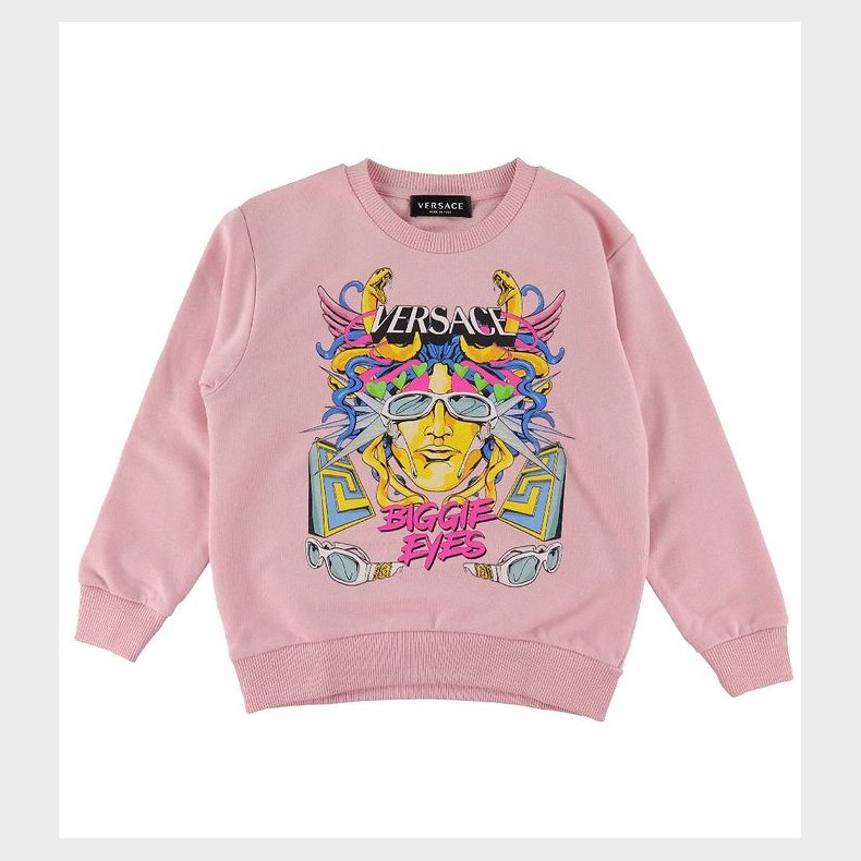 Versace Sweatshirt - Rosa m. Print