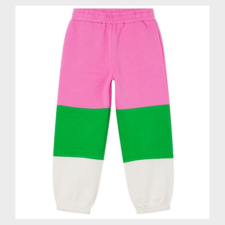 Stella McCartney Kids Sweatpants - Pink/Hvid/Grn