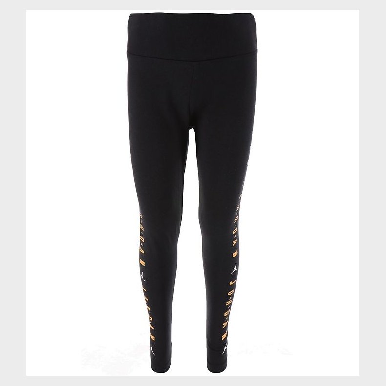 Jordan Leggings - Jumpman High-Rise - Sort m. Guld