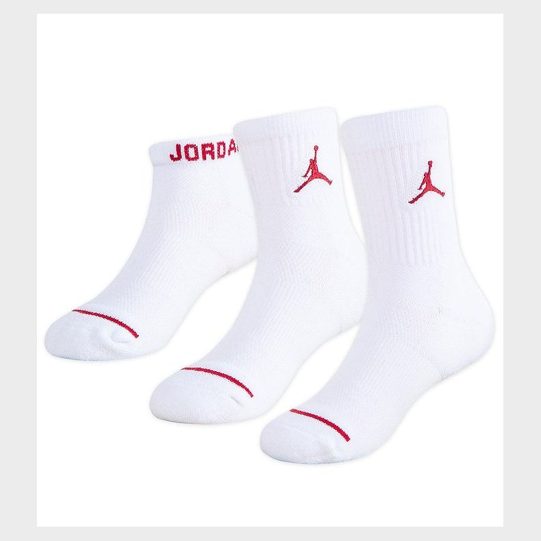 Jordan Strmper - 3-pak - Jumpman Waterfall - Hvid