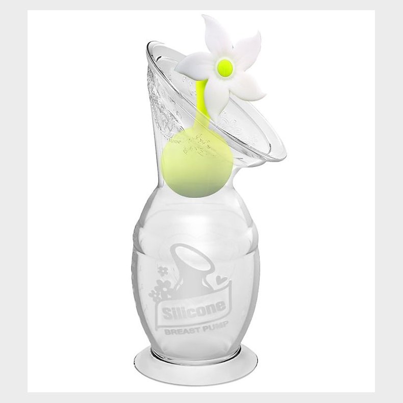 Haakaa Brystpumpe - 150 ml - Blomsterstopper og Brystpumpe