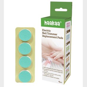 Haakaa Slibepude Refill - 4-pak - 3-6 mneder - Bl