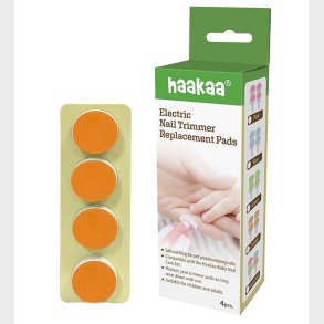 Haakaa Slibepude Refill - 4-pak - 12 mneder+ - Orange