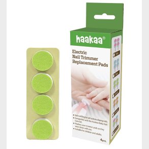 Haakaa Slibepude Refill - 4-pak - 6-12 mneder - Grn