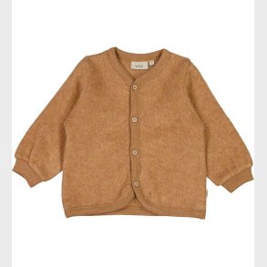 Wheat Cardigan - Uldfleece - Clay Melange