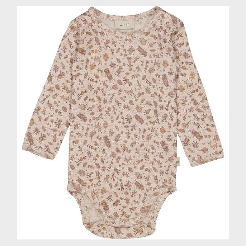Wheat Body l/ - Uld - Beige Chestnut