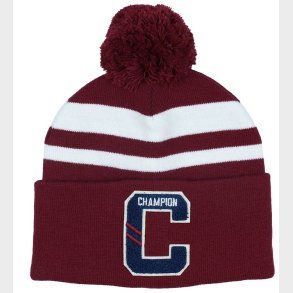 Champion Hue - Strik - Teen - 2-Lags - Rd/Hvid m. Kvast