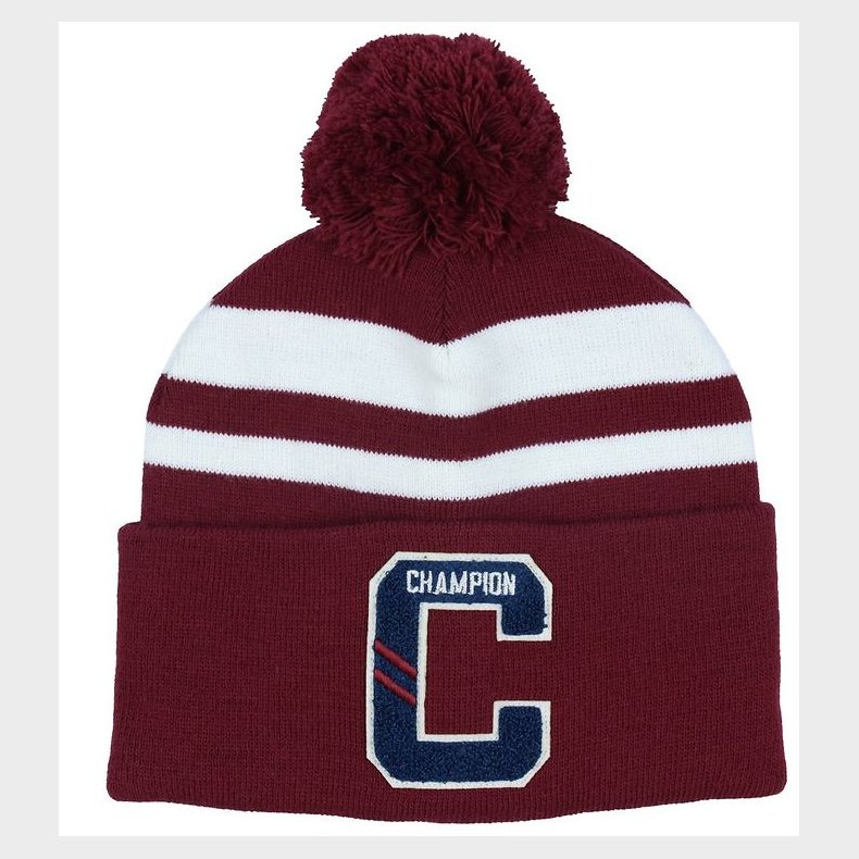 Champion Hue - Strik - Teen - 2-Lags - Rd/Hvid m. Kvast