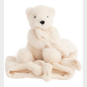 NatureZoo Nusseklud - Isbjrn - 35x35 cm - Creamy White