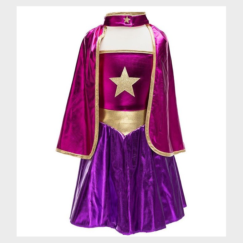 Great Pretenders Udkl�dning - Superhero Star - Magenta