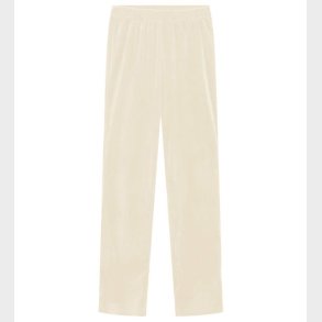 Grunt Bukser - Melis - Velour - Cream White