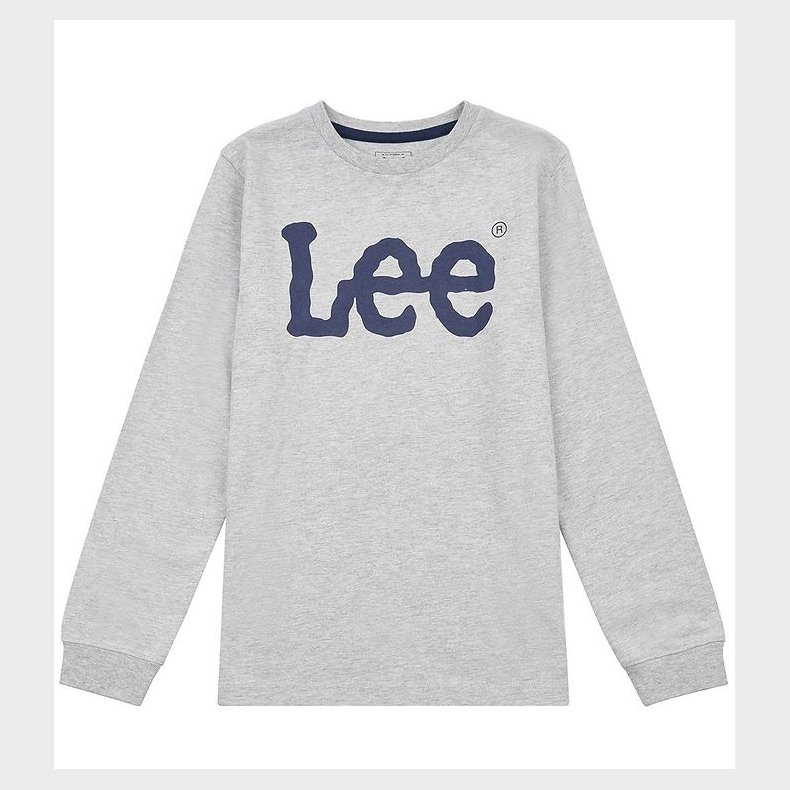 Lee Bluse - Wobbly Graphic - Vintage Grey Heather