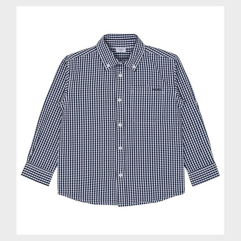 Hust and Claire Skjorte - Rene - Navy-Hvid