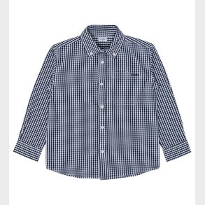 Hust and Claire Skjorte - Rene - Navy-Hvid