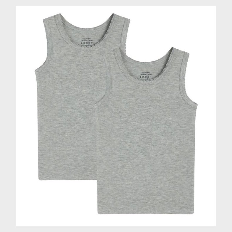 Hust and Claire Undertr�je - Flicka - 2 Pak - Gr� Melange